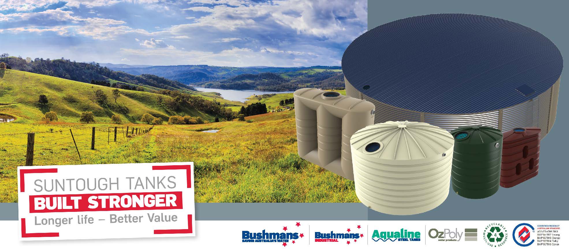 Bushman Tanks - Rain water tanks ACT