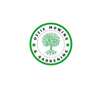 Ozzie Mowing And Gardening Logo