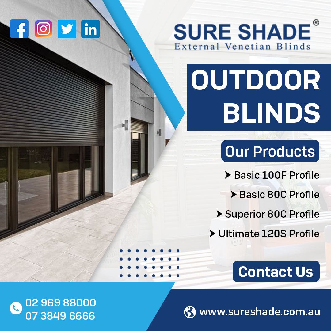 External Venetian Blinds:Sur Shade