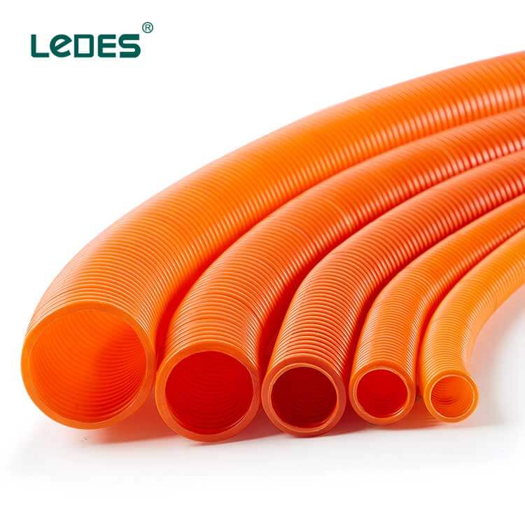 Ledes Flexible Electrical Conduit Corrugated Pipe Heavy Duty