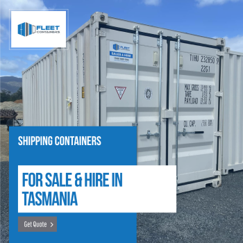 Fleet Shipping Containers Tasmania