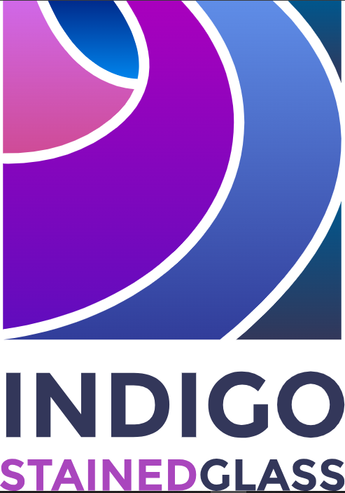 indigo Stained Glass Logo