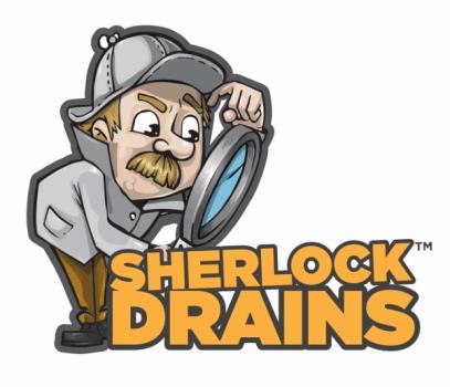 Sherlock Drains Logo