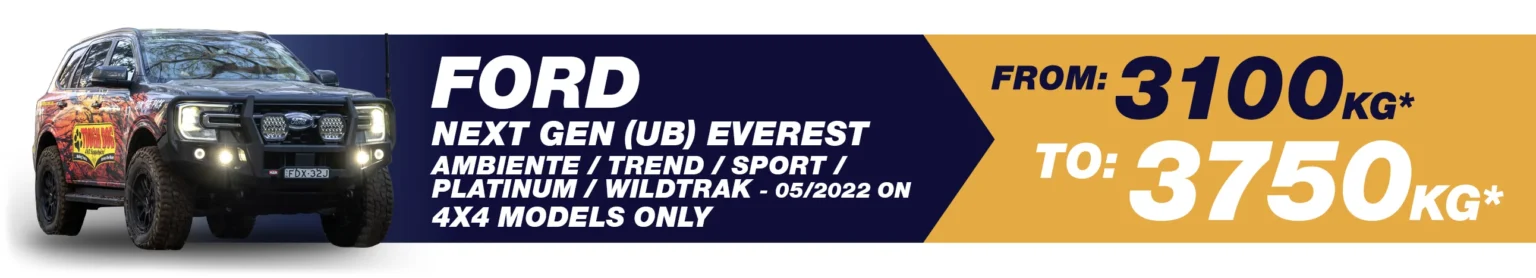 FORD EVEREST UB GVM Upgrade