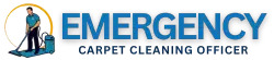 Emergency Carpet Cleaning Officer Logo