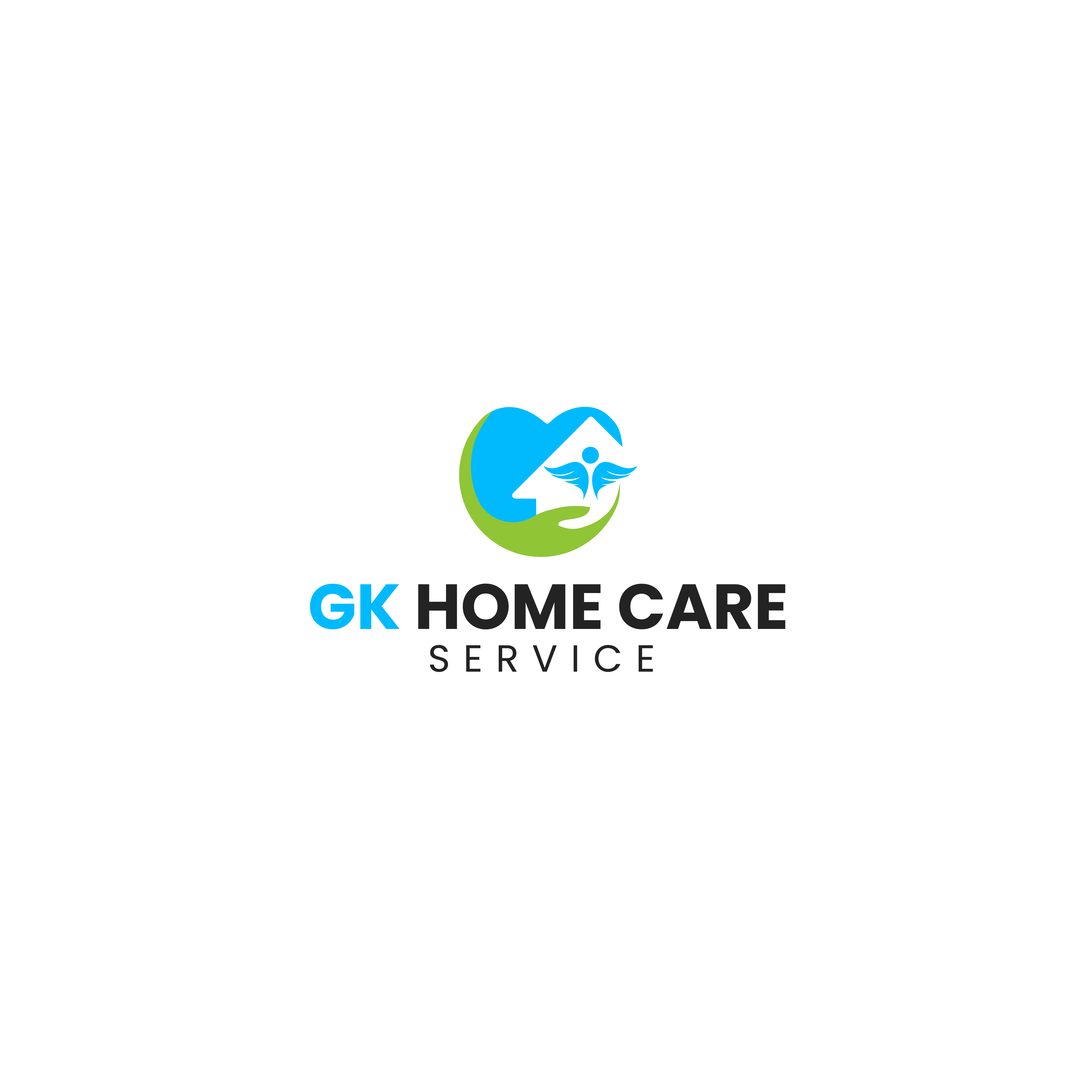 Gk Home Care Service Logo