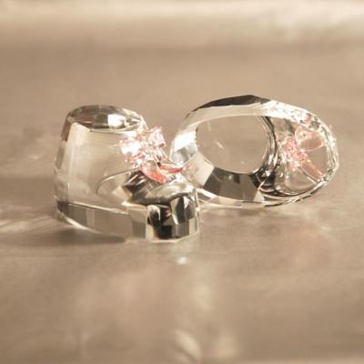 Crystal Baby Shoes Pink