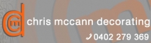 Logo for Chris McCann Decorating