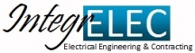 Logo for IntegrELEC Electrical Automation Brisbane