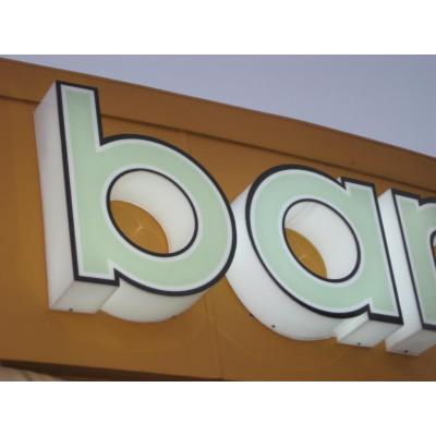 100mm deep 3D letters by JP SIGNS
