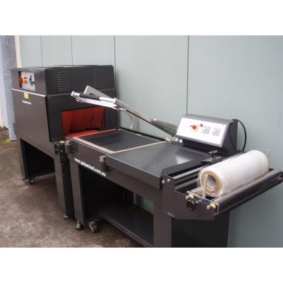 Get Packed supply a wide range of second hand machinery just like this L-Bar sealer and shrink tunnel combination.