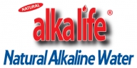 Logo for Bottled Natural Spring Water Supplies alkalife Sydney