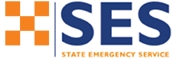 Logo for SES - State Emergency Service - TAS