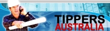 TIPPERS AUSTRALIA The Tip Truck Specialists Logo